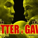 Gavin looks to get serious against British welterweight champion Witter