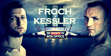 Froch(L), Kessler(R) will go to war tomorrow night for a second time.