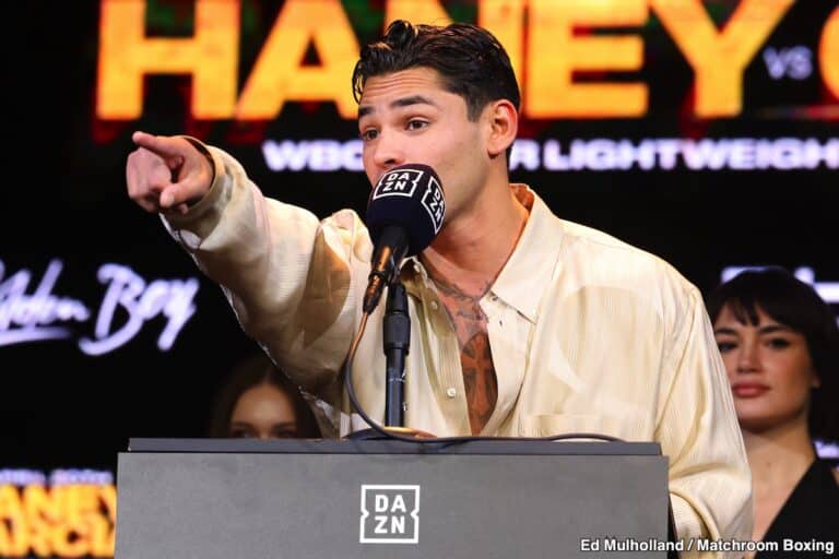 Ryan Garcia Without Doping “Is Not Fast, Not Strong, Not Good,” Says Former Champ - Boxing Image