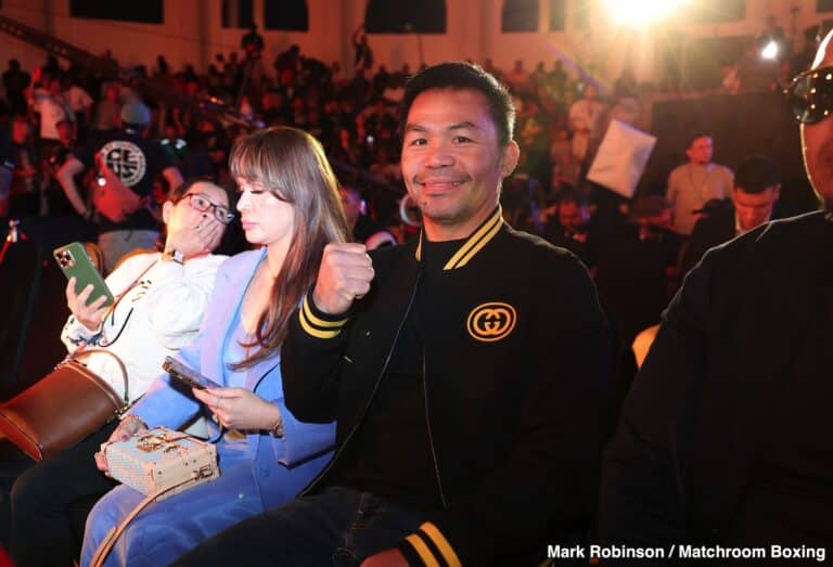 Manny Pacquiao vs. Mario Barrios: A Quick Cash Grab Targeting Suckers - Boxing Image