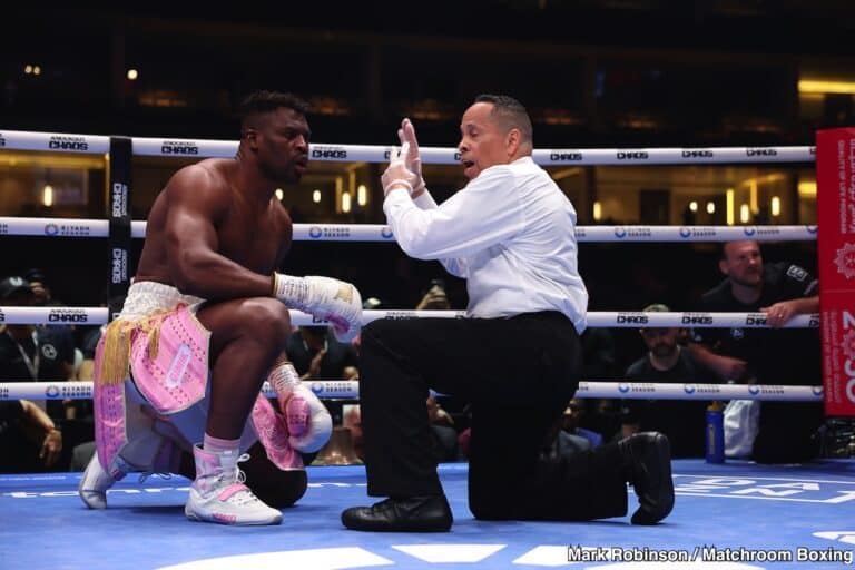 Francis Ngannou thrives in PFL debut, shows he belongs in the cage and not the ring - Boxing Image
