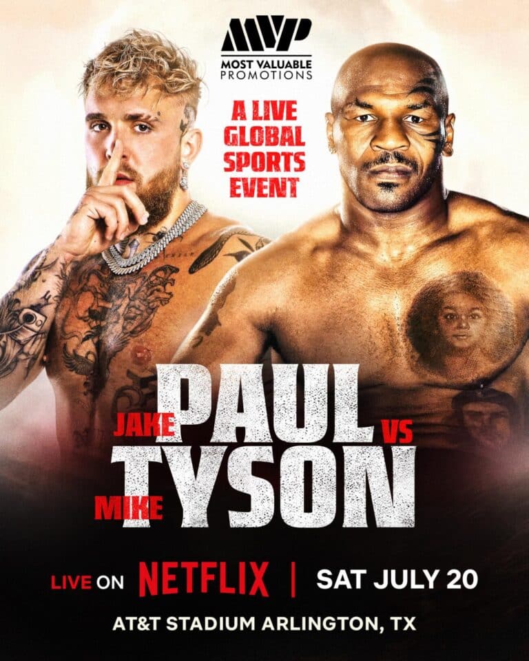 Jake Paul-Mike Tyson Was Not Scripted, Insists Paul’s Promotional Team Via Press Release - Boxing Image