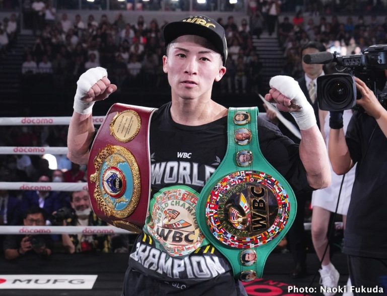 Naoya Inoue Gets a Gimme, Will Face TJ Doheny September 3 in Tokyo - Boxing Image