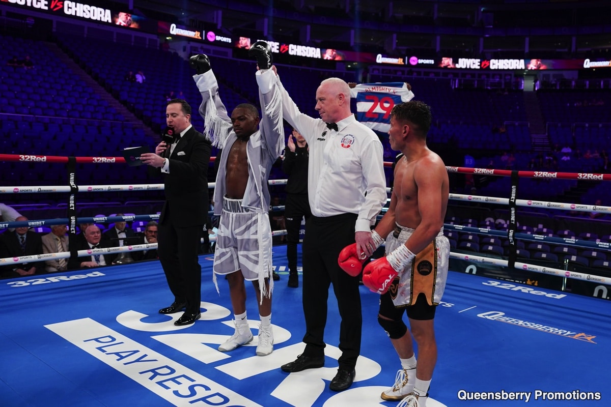 Derek Chisora - Joe Joyce Live Results from London - Boxing Image