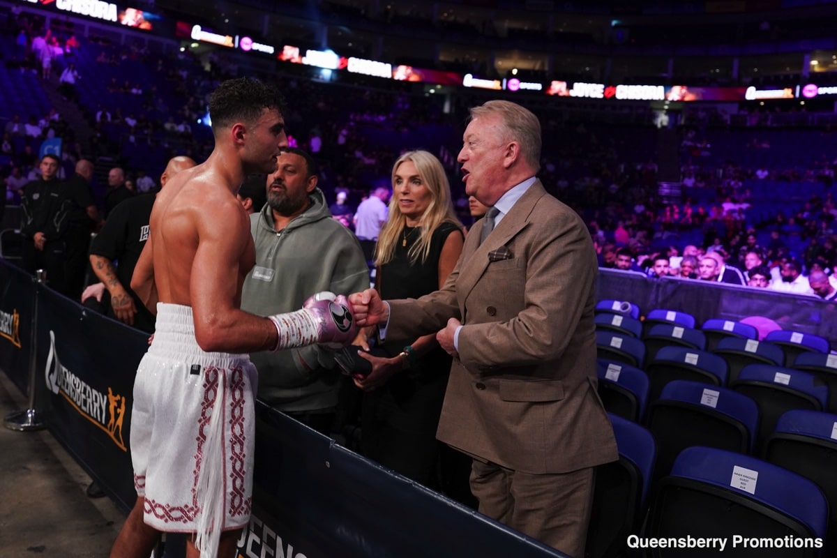 Derek Chisora - Joe Joyce Live Results from London - Boxing Image