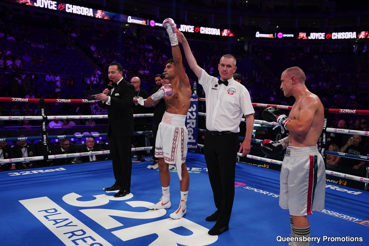 Derek Chisora - Joe Joyce Live Results from London - Boxing Image