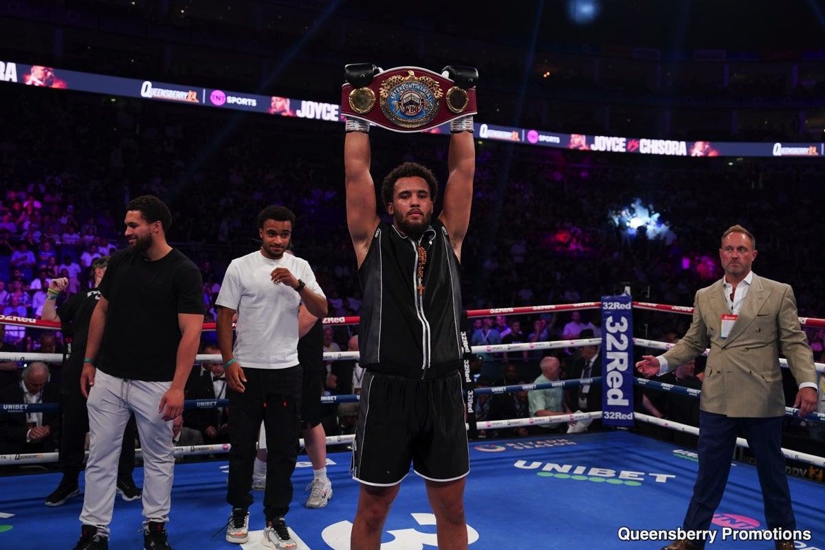 Derek Chisora - Joe Joyce Live Results from London - Boxing Image