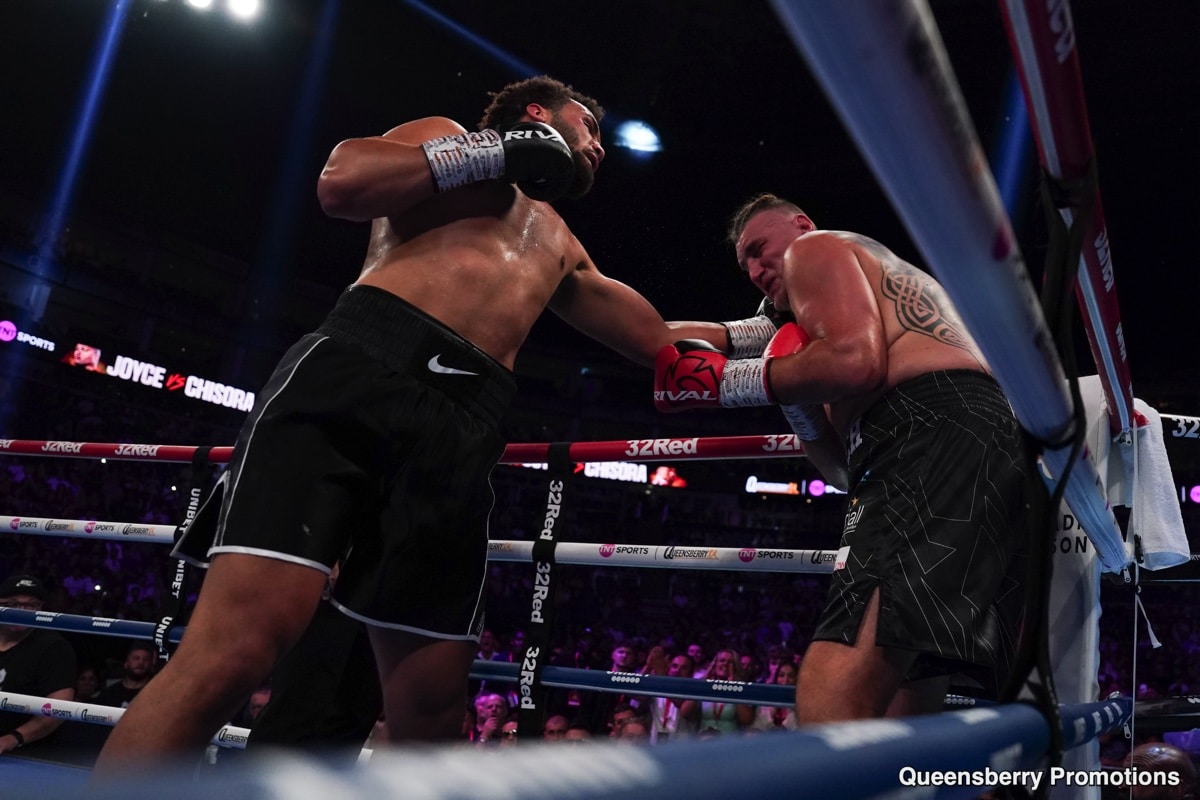 Derek Chisora - Joe Joyce Live Results from London - Boxing Image