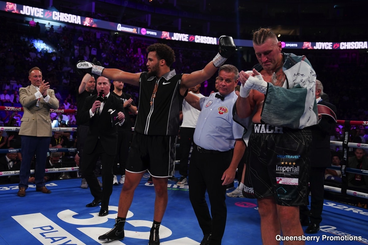 Derek Chisora - Joe Joyce Live Results from London - Boxing Image