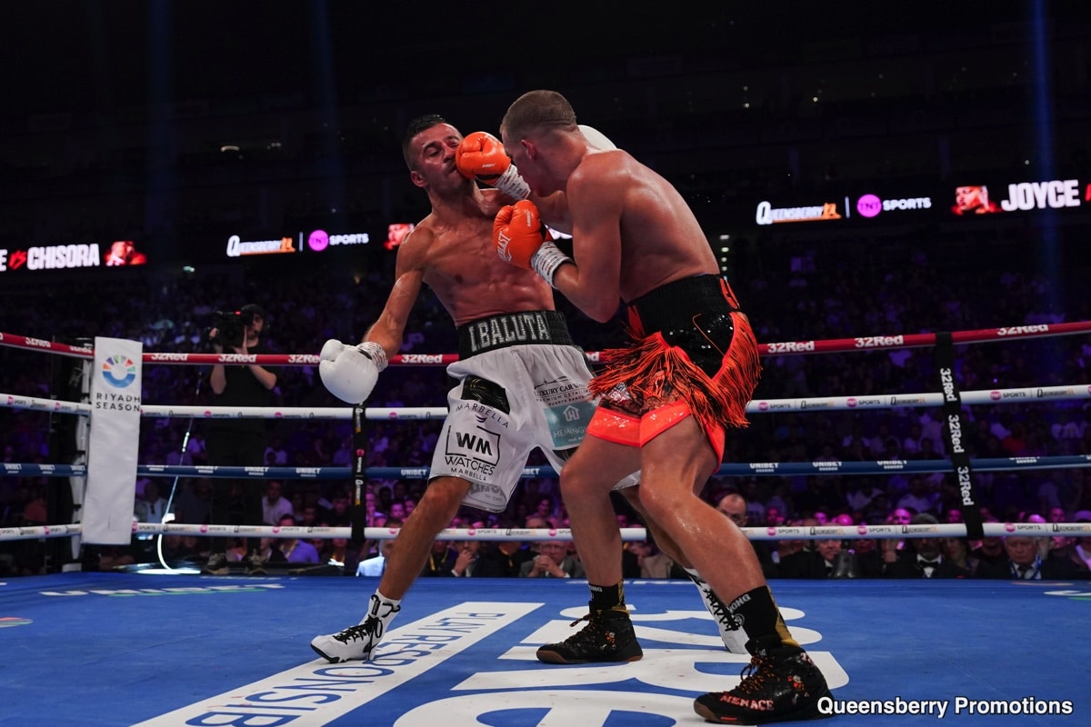 Derek Chisora - Joe Joyce Live Results from London - Boxing Image
