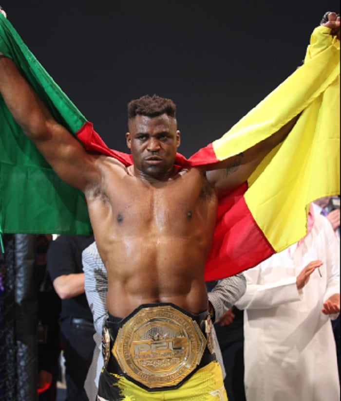 Francis Ngannou thrives in PFL debut, shows he belongs in the cage and not the ring - Boxing Image