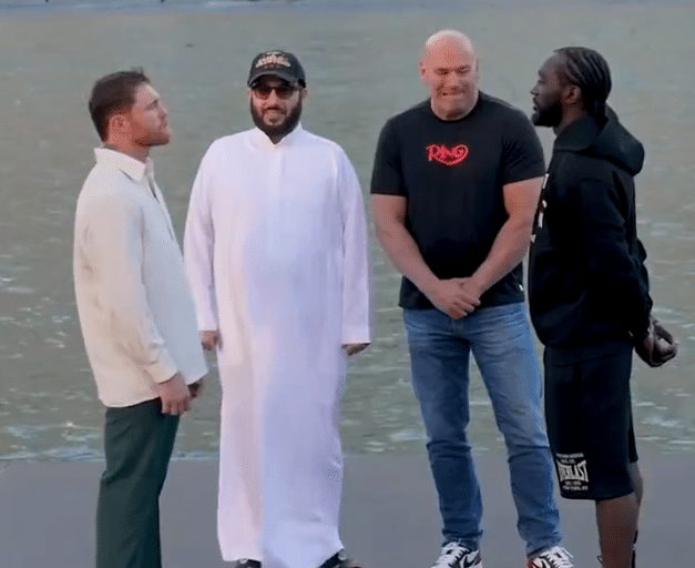 Saul Alvarez,Terence Crawford,Turki Alalshikh,Dana White